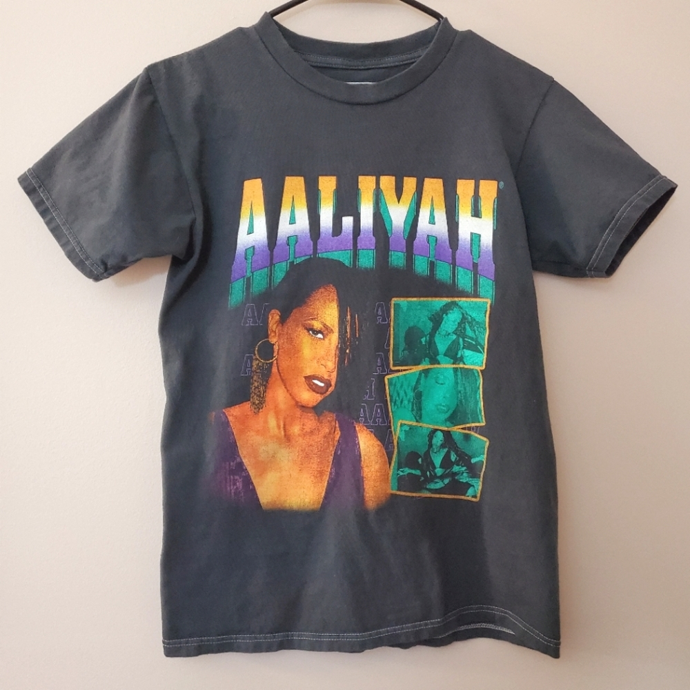 Aaliyah - Band tee